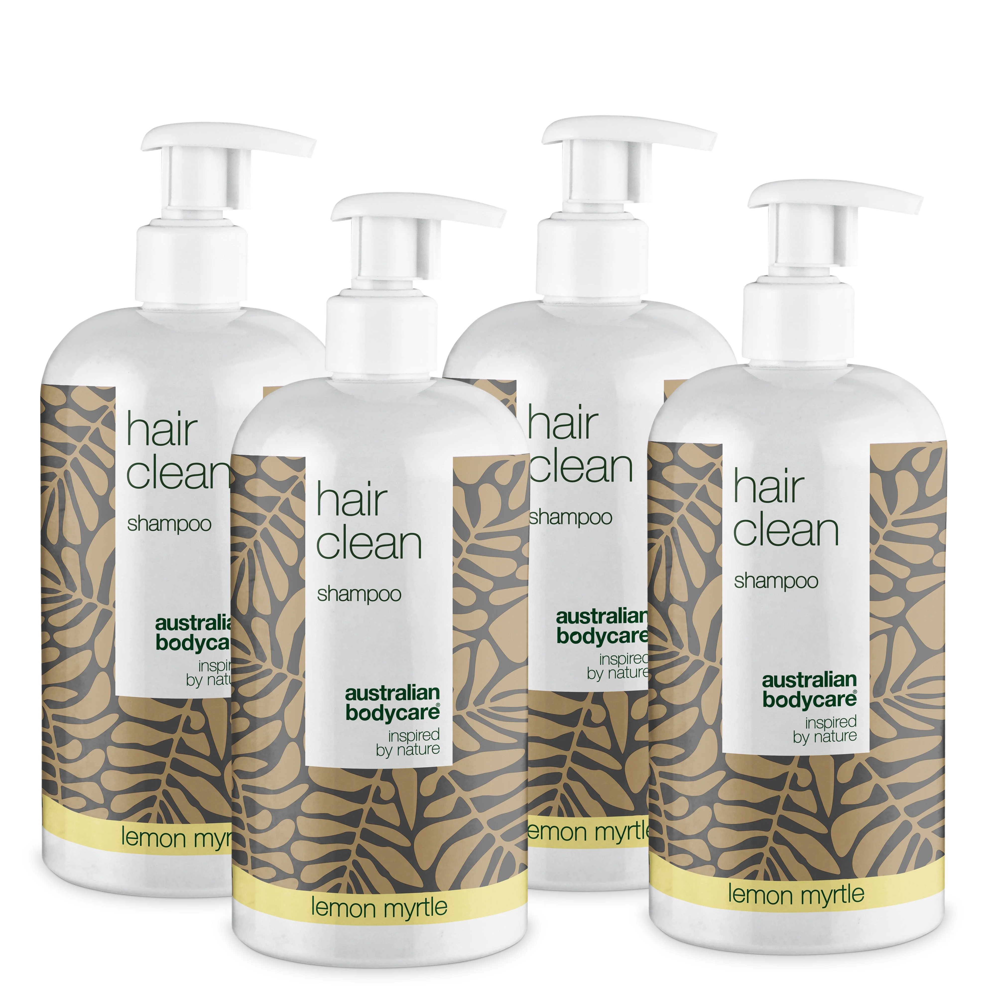4 für 3 Shampoos mit Teebaumöl 500ml Zitronenmyrte - Vorteilspack — Vorteilspack mit 4 Shampoos (500 ml): Teebaumöl Zitronenmyrte