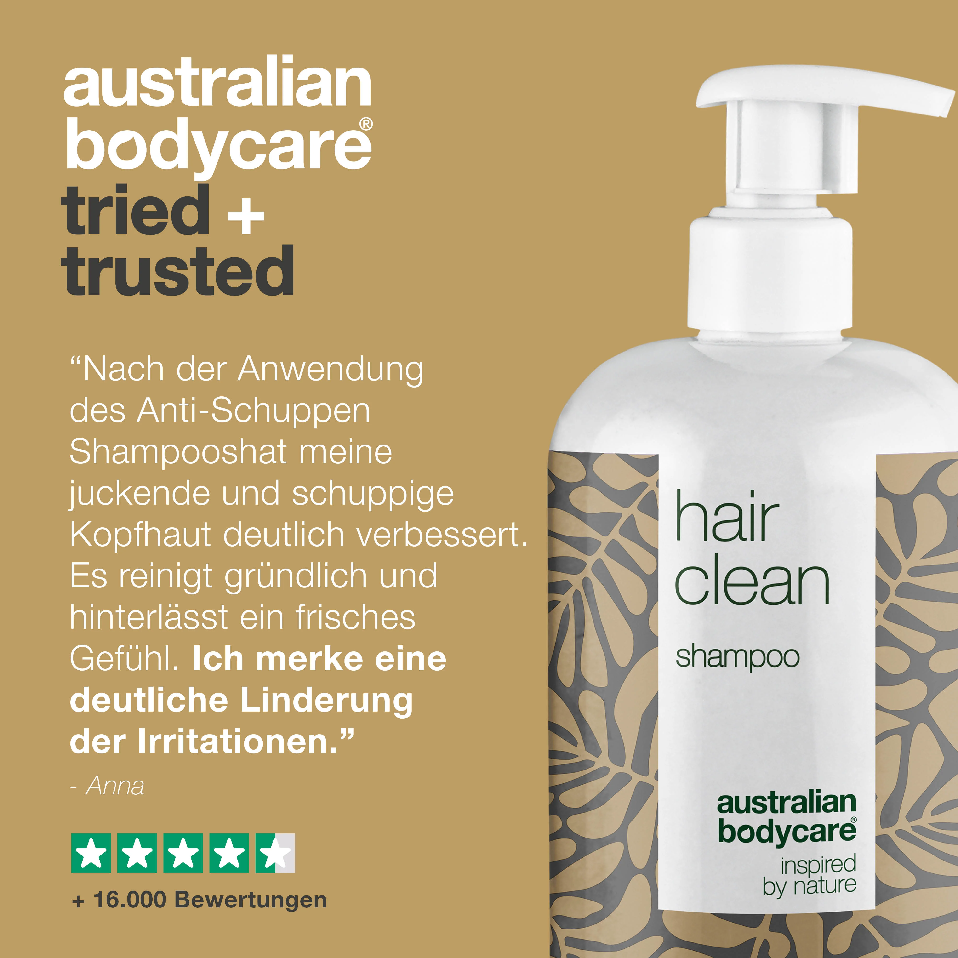 4 für 3 Shampoos mit Teebaumöl 500ml Zitronenmyrte - Vorteilspack — Vorteilspack mit 4 Shampoos (500 ml): Teebaumöl Zitronenmyrte - Image 5