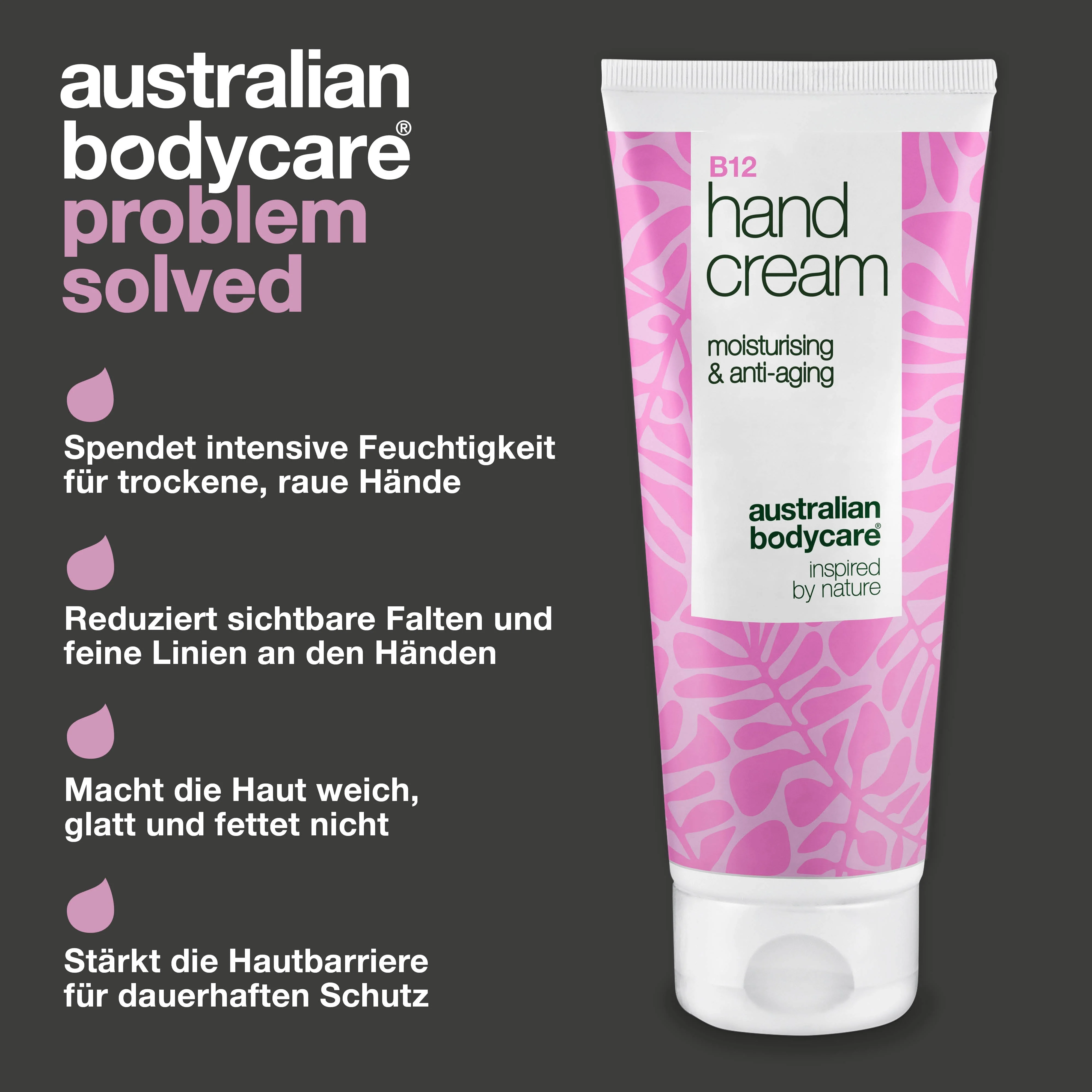 B12 Handcreme für trockene, rissige Hände – Feuchtigkeitspflege — B12 Handcreme für glatte, weiche Hände. Reduziert Trockenheit und Falten mit intensiver Feuchtigkeitspflege. - Image 3