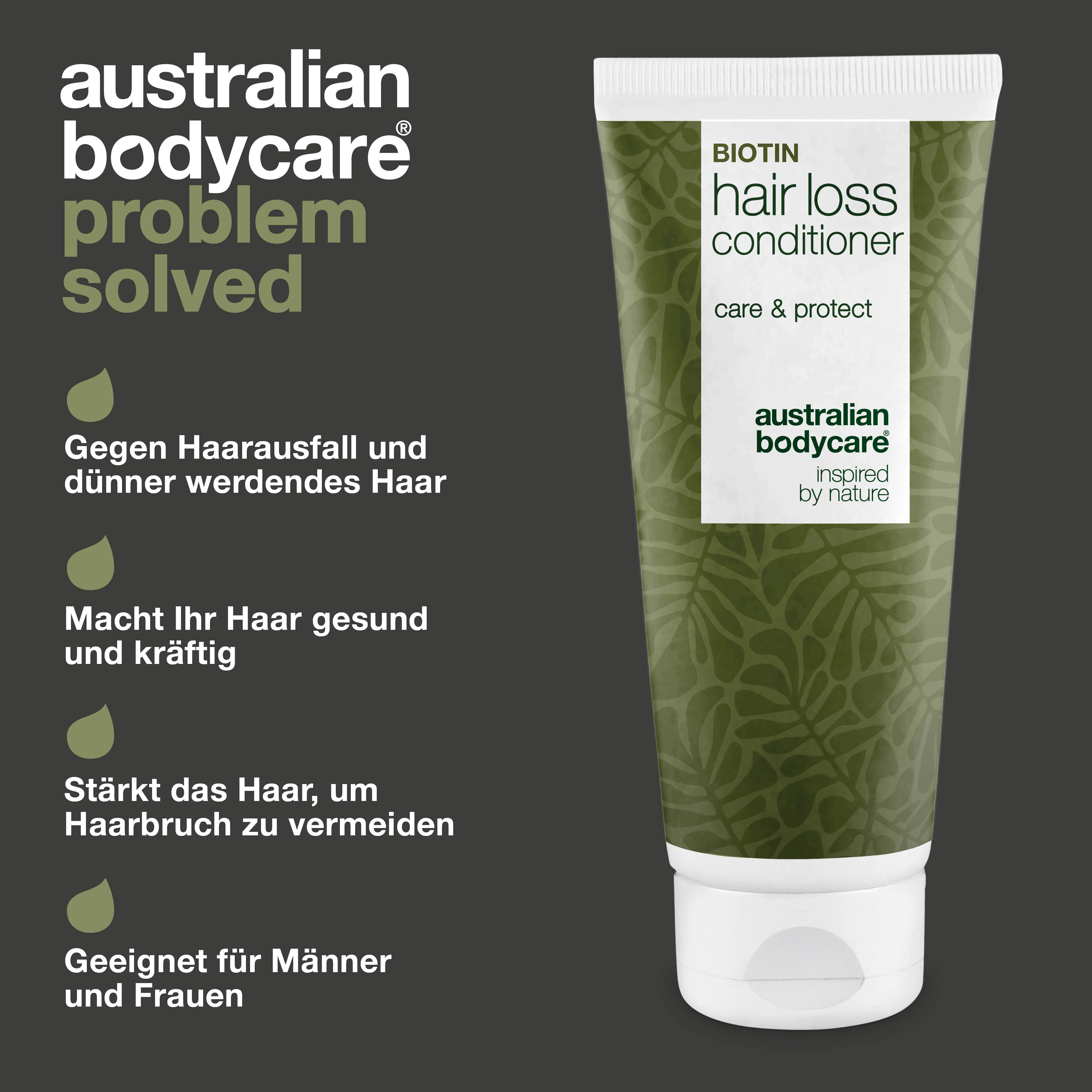 Hair Loss Conditioner – Stärkt dünnes Haar und reduziert Haarausfall — Hair Loss Conditioner stärkt dünnes Haar, reduziert Haarausfall und spendet Feuchtigkeit. Mit Capilia Longa, Koffein und Biotin für volleres Haar. - Image 3