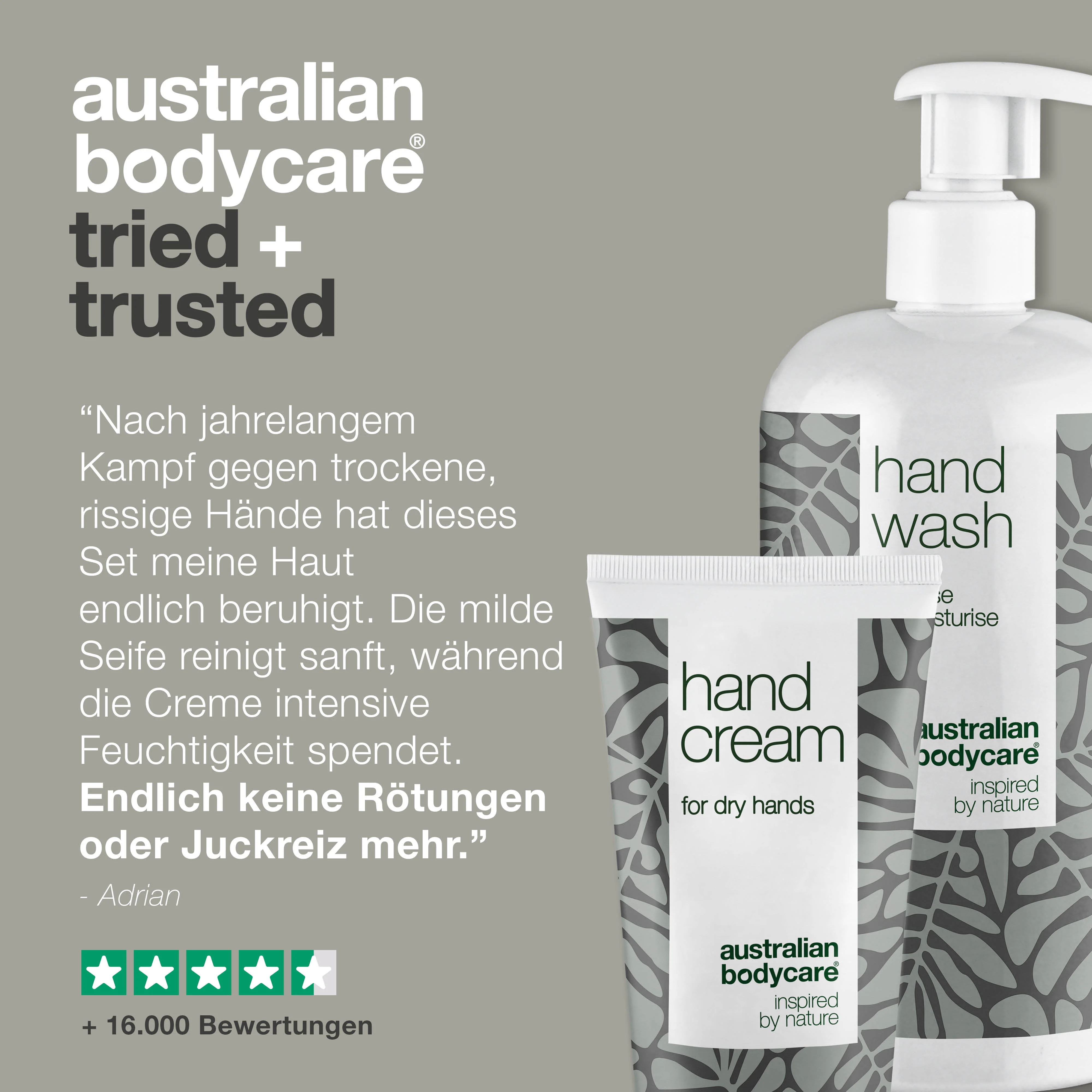 Handpflege-Paket gegen trockene, rissige und juckende Hände — Handseife und Handcreme für trockene Hände mit Rissen - Image 5