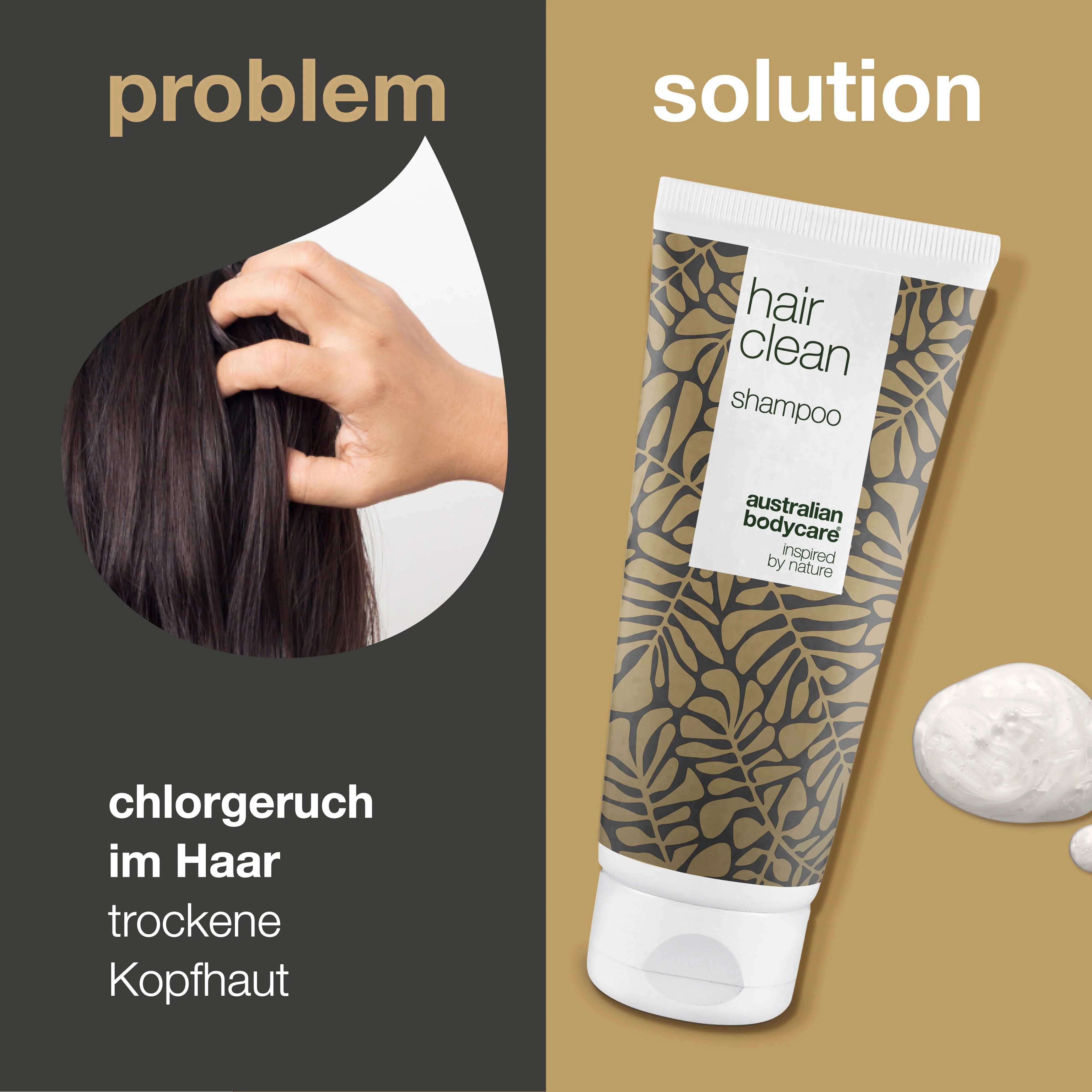 Haare kaputt durch Chlorwasser — Teebaumöl Shampoo zur Beseitigung von Chlorgeruch - Image 2